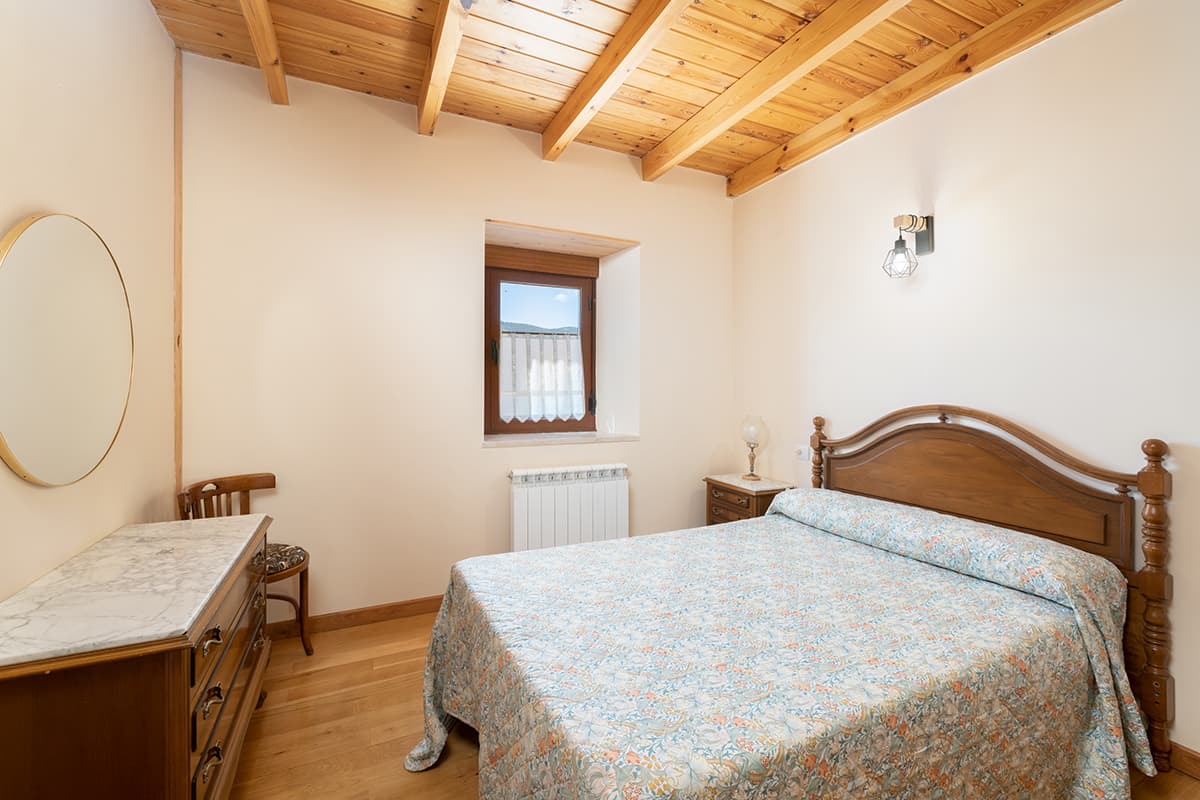 Camera con letto matrimoniale di Casa Acebo
