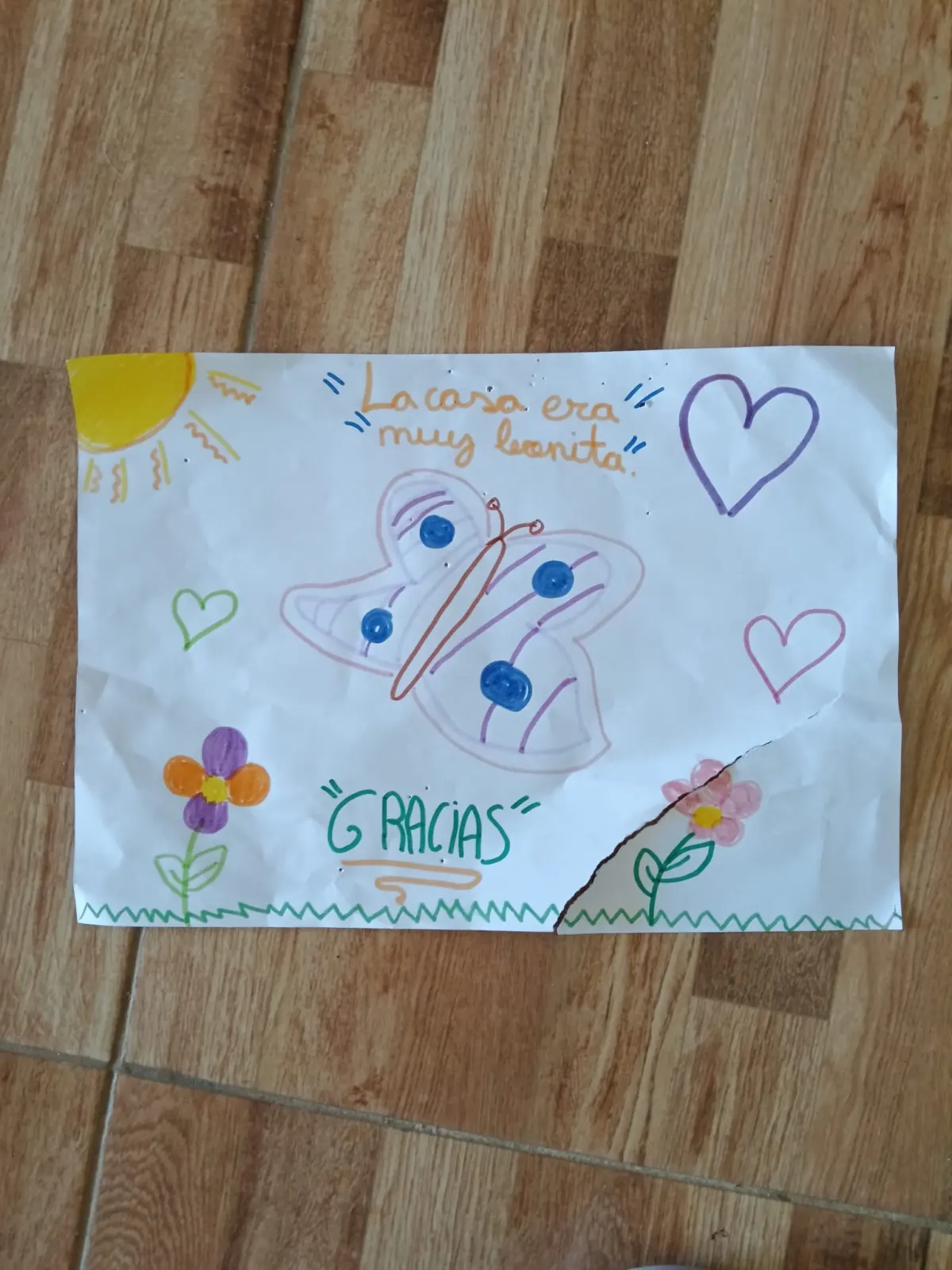 Dessin ou mot laissé par un hôte de Solapeña