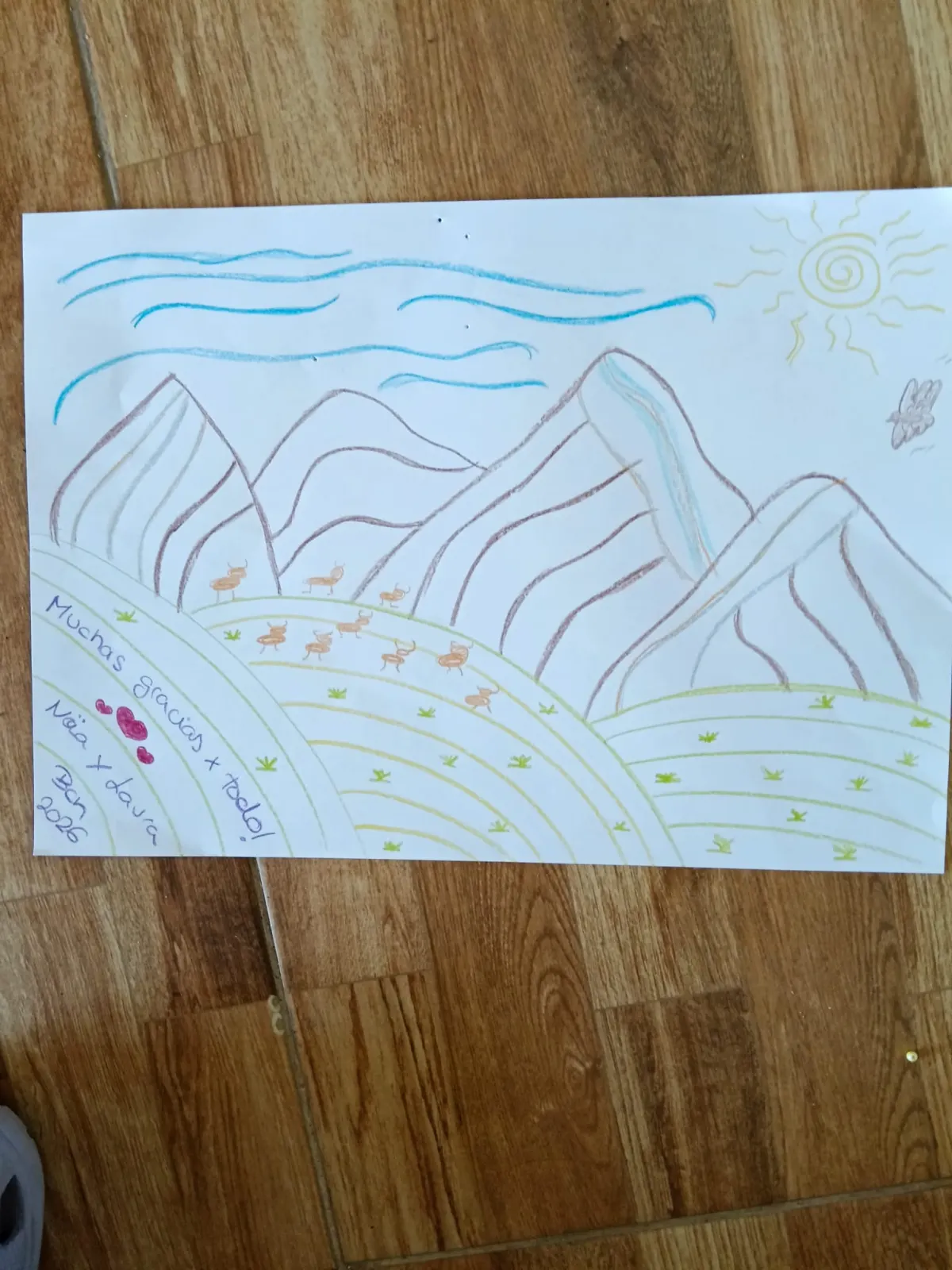 Dessin ou mot laissé par un hôte de Solapeña