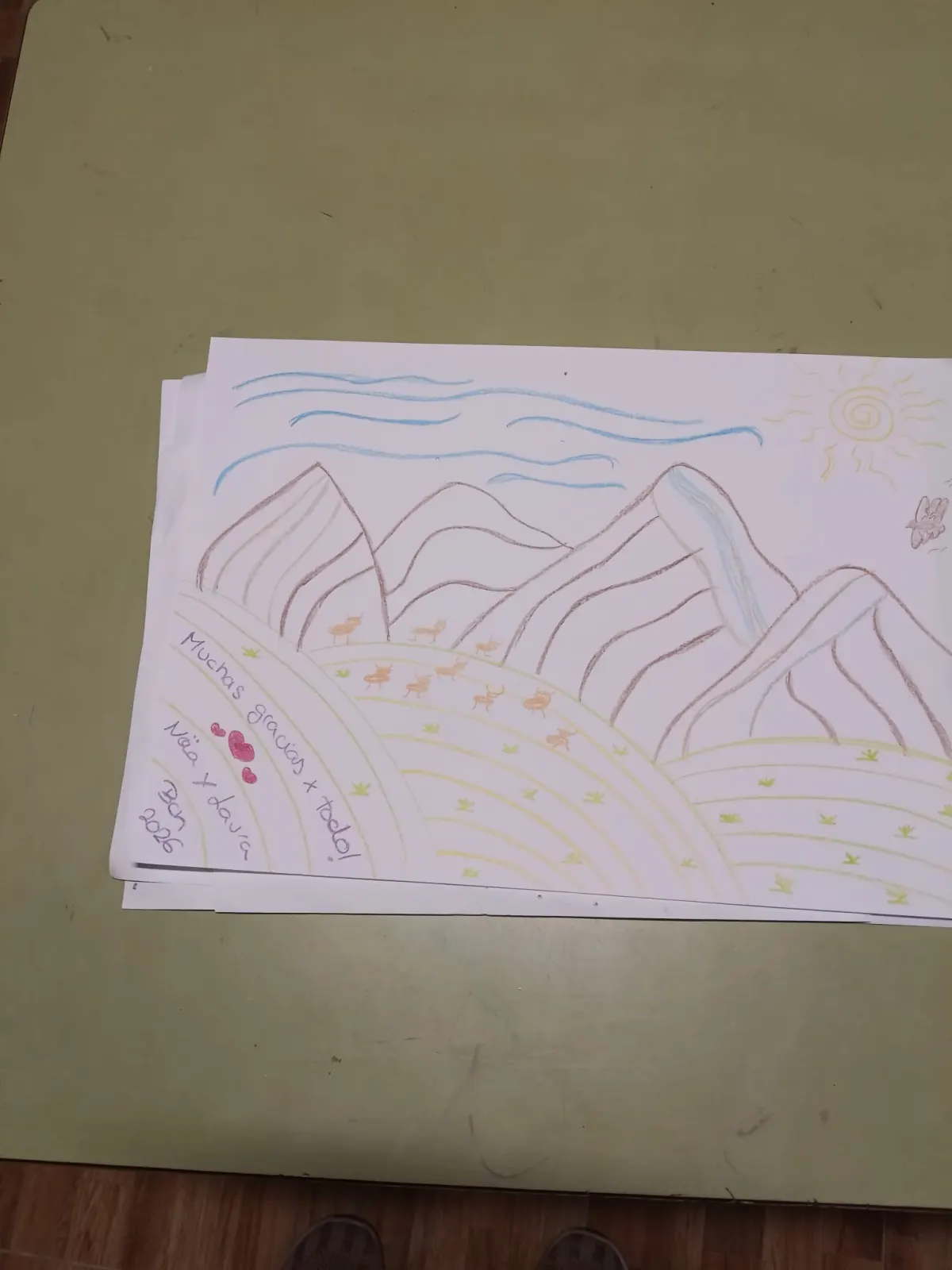 Dessin ou mot laissé par un hôte de Solapeña