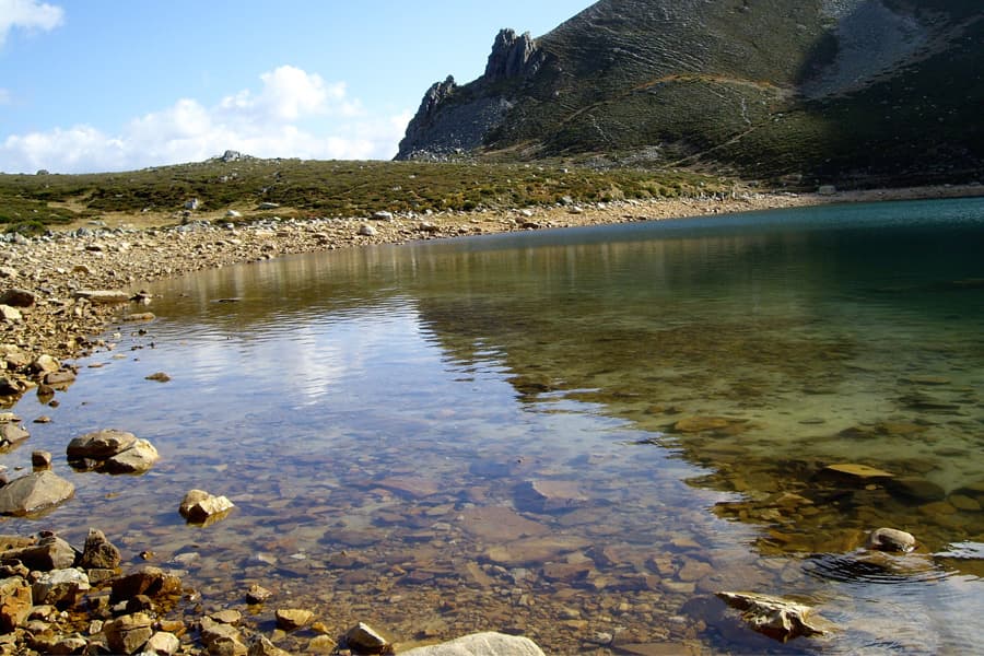 O lago ausente em Puebla de Lillo